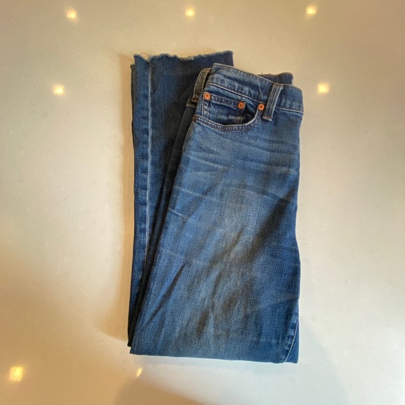 madewell boot cut indigo jeans (26) - Picture 5 of 5